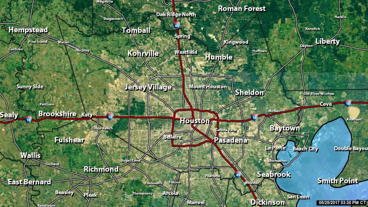 radar kort Houston