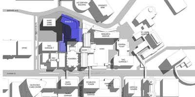 Methodist sjúkrahús Houston kort